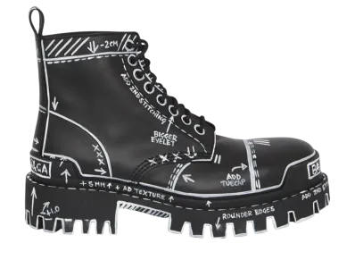 バレンシアガ ウィメンズ ストライク L20 アンクルブーツ "ブラック"