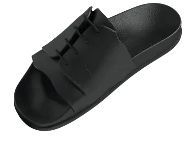 Maison Margiela Pool Slides "Black"