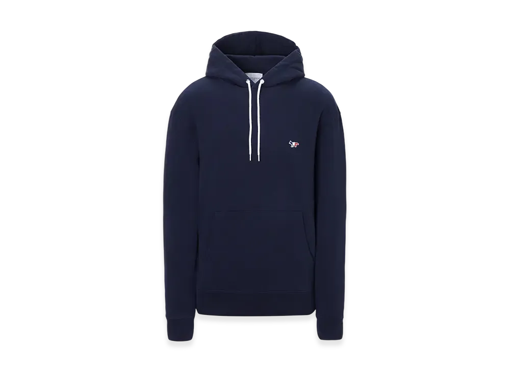 Maison Kitsune Tricolor Fox Patch Classic Hoodie "Navy"