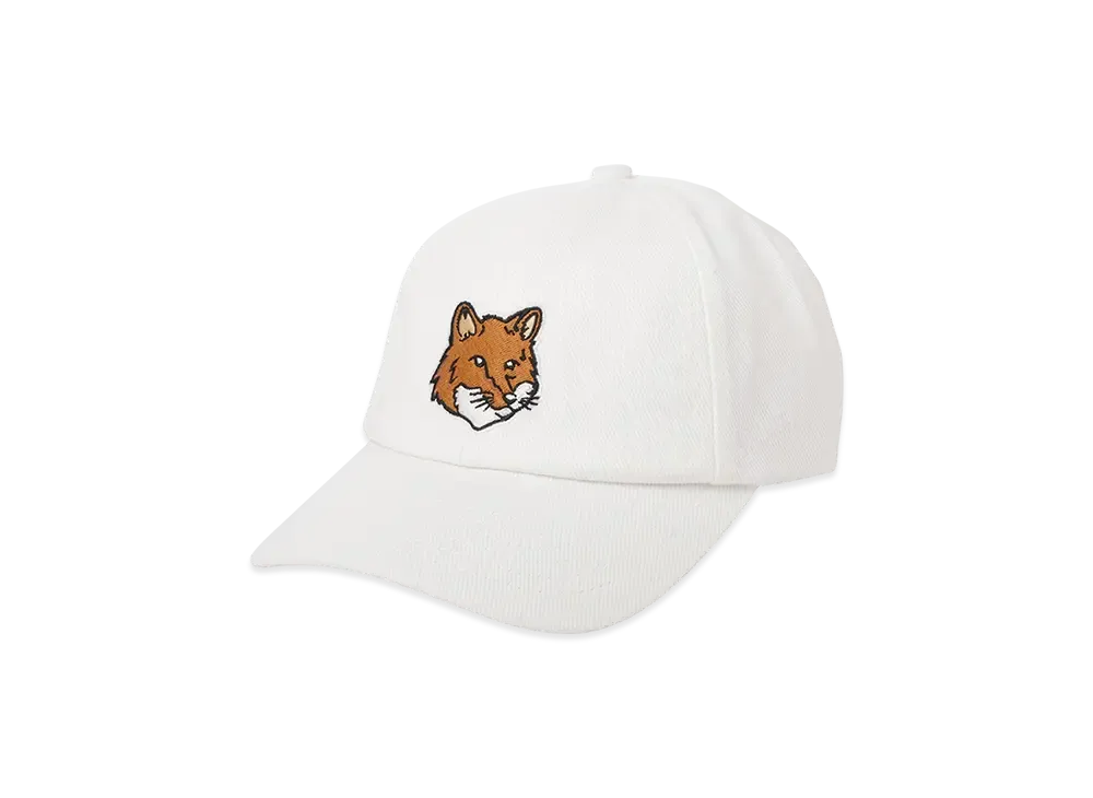 Maison Kitsune 6 Panel Cap "White"