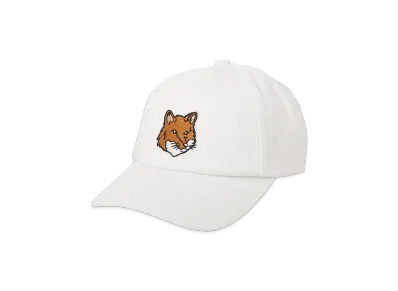 Maison Kitsune 6 Panel Cap "White"