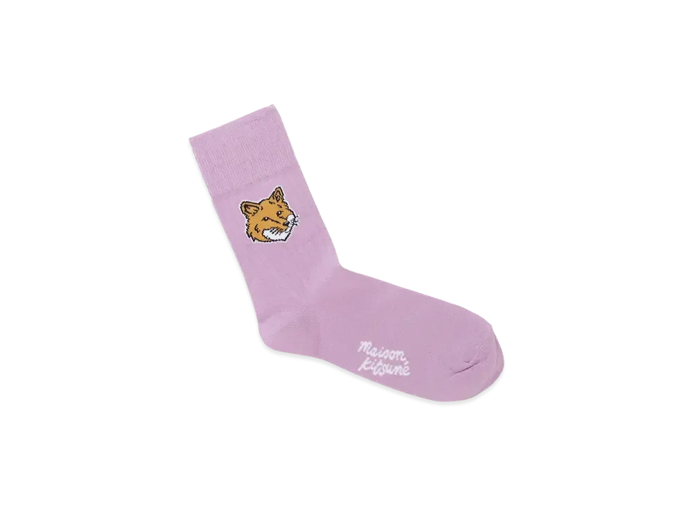 Maison Kitsune Socks "Lilac"