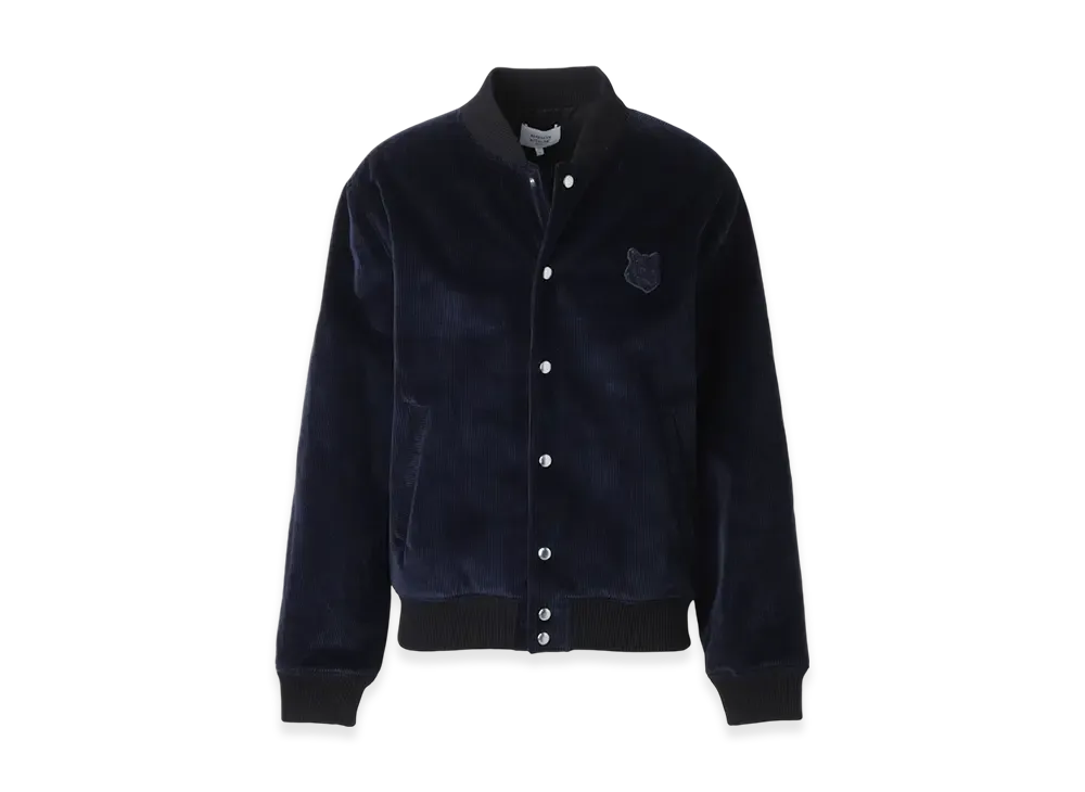 Maison Kitsune Teddy Blouson "Navy"