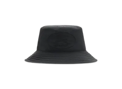 Burberry Reversible Night Stamp Nylon Bucket Hat "Black/Sand"