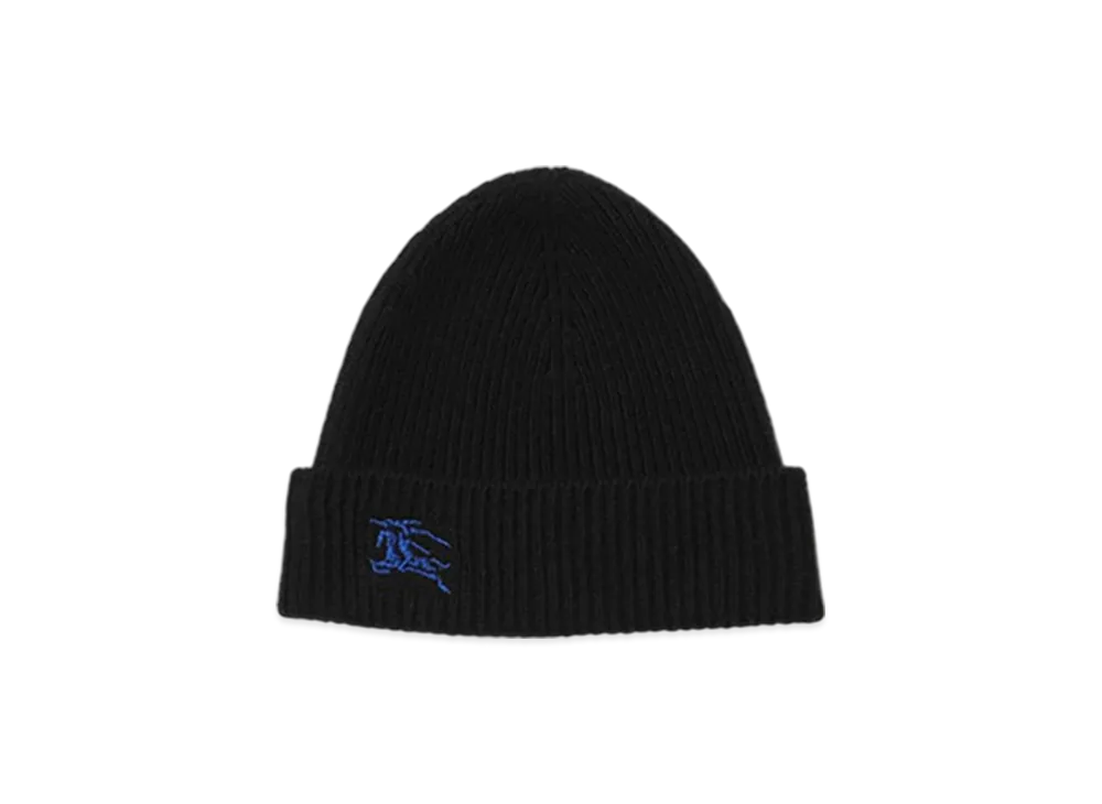 Burberry Rib Cashmere Beanie "Black"