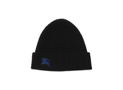 Burberry Rib Cashmere Beanie "Black"