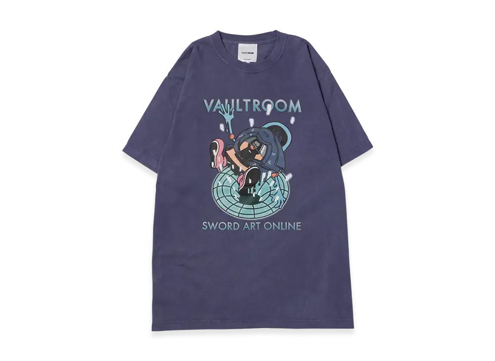 ボルトルーム x ソードアートオンライン ナーヴギア Tシャツ "バイオレット"