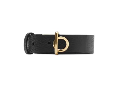 Burberry Leather Rocking Horse Belt "Black"