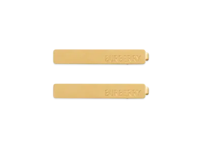 Burberry Logo Hair Clip "Gold"