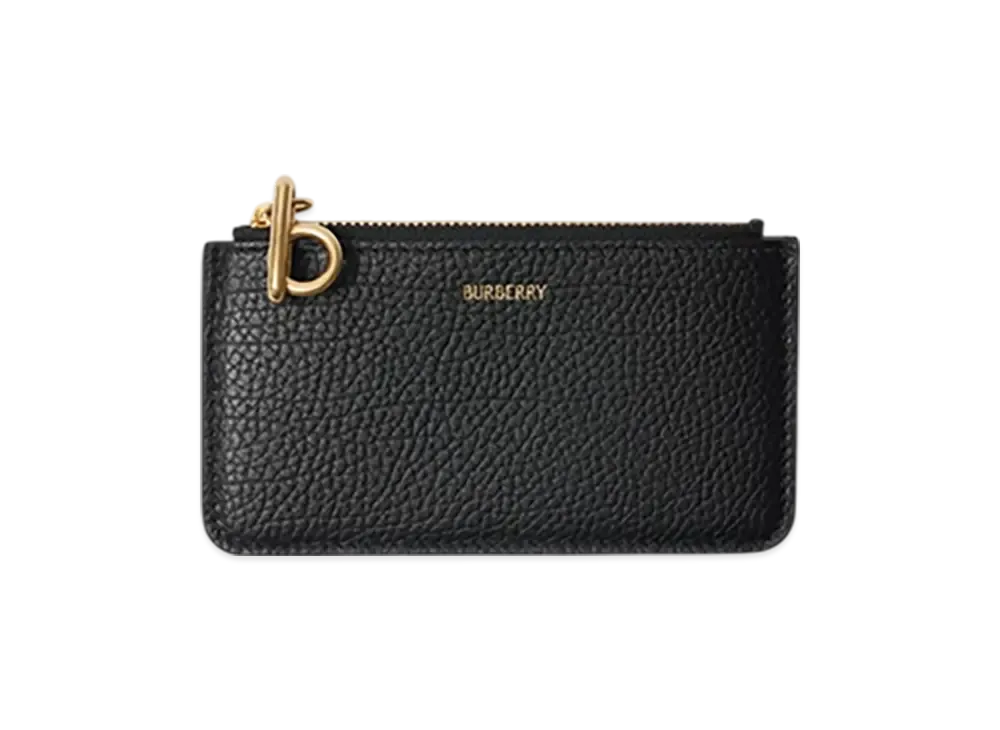 Burberry Rocking Horse Zip Card Case "Black"