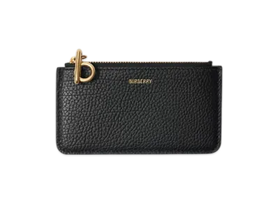 Burberry Rocking Horse Zip Card Case "Black"