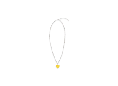 HUMAN MADE Heart Necklace "Yellow"