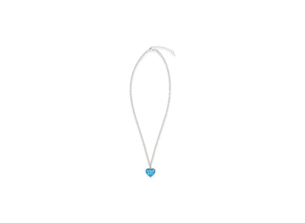 HUMAN MADE ヒューマンメイド ハート ネックレス 青 HUMAN MADE - SEASON26 シルバーアクセサリー 発売のお知らせ