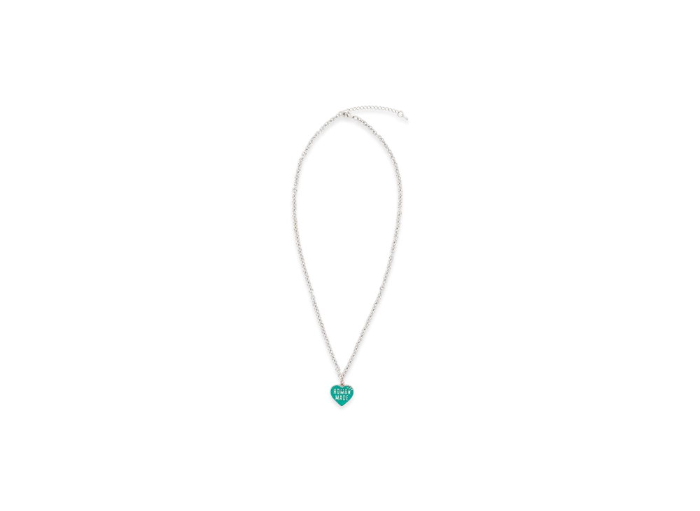 HUMAN MADE Heart Necklace "Green" HM29GD157
