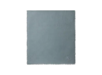 Burberry Wide Check Wool Silk Scarf "Index"