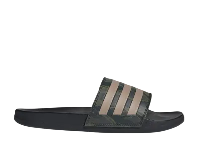 adidas Adilette Comfort Slides "Carbon/Blanch Cargo"