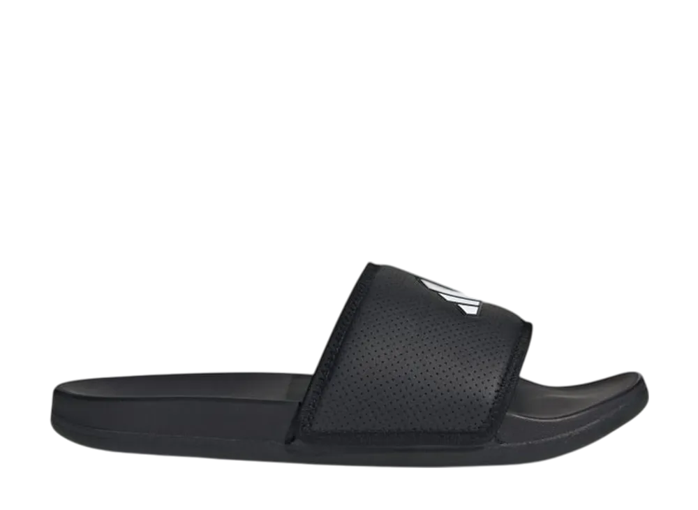 アディダス アディレッタ コンフォート スライド "コアブラック/クラウドホワイト"