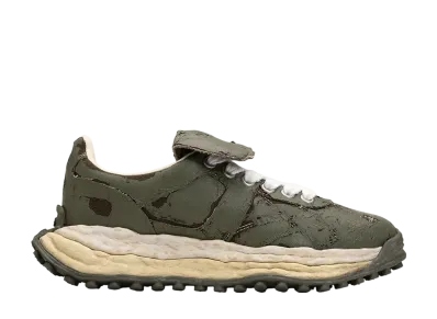 Maison MIHARA YASUHIRO SCOTT OG Sole Film Attached Canvas Low-top Sneaker "Khaki"