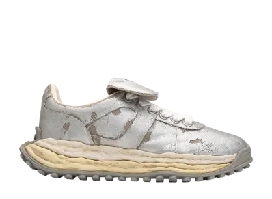 Maison MIHARA YASUHIRO SCOTT OG Sole Film Attached Canvas Low-top Sneaker "Silver"