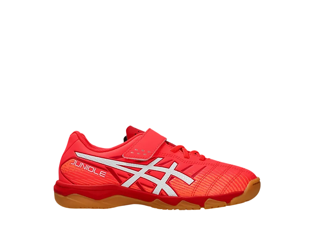 アシックス PS ジュニオーレ7 IN "フラッシュレッド/ホワイト" (キッズ)