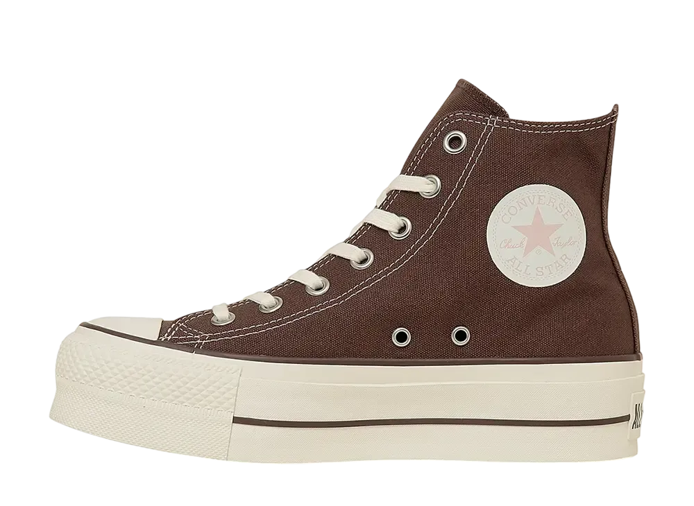 コンバース オールスター リフテッド BP ハイ "ショコラブラウン"