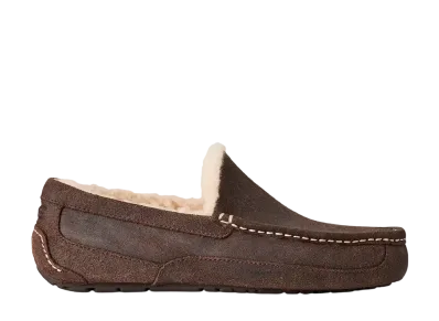UGG Ascot Leather Distressed "Dusted Cocoa"