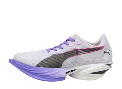 Puma Women's Fast-R Nitro Elite 3 DT "PUMA White/Dark Amethyst/PUMA Black/Fluro Pink Pes"
