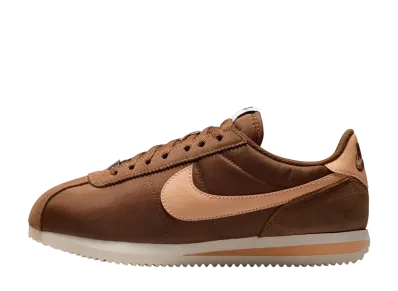 Nike Women's Cortez Textile "Light British Tan/Sail/Orange Chalk"