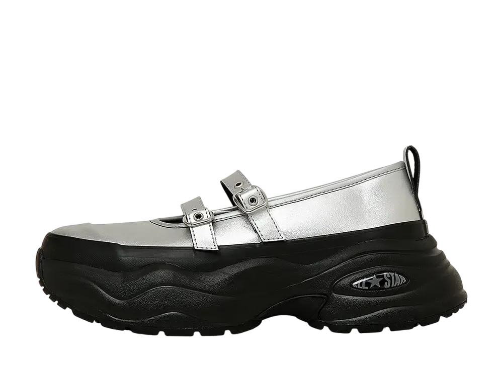 Converse Women's All Star Surgetrainer MJ ST OX "Silver/Black"