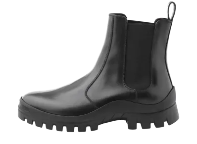 The Row Women's Greta Winter Boot "Black"