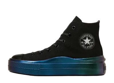 Converse Women's All Star Light PLTS 2 Holosole HI "Black/Aurora Black"