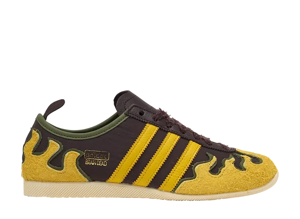 Brain Dead × adidas Japan Lo "Shadow Brown/Hazy Yellow/Off White"