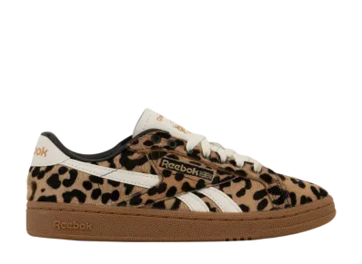 Reebok Women's Club C Grounds UK "Cheetah"