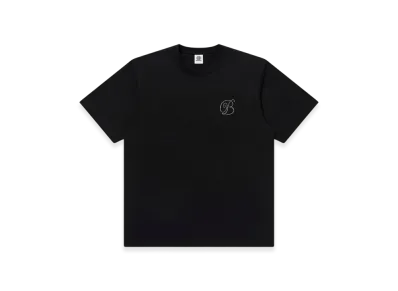 BlackEyePatch Rhinestone B Emblem Tee "Black"