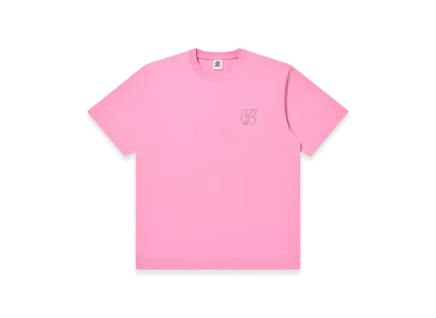 BlackEyePatch Rhinestone B Emblem Tee "Pink"