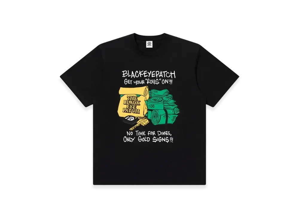 BlackEyePatch Get Your Rolls On Tee "Black"