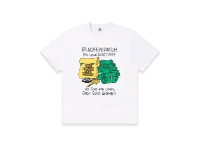 BlackEyePatch Get Your Rolls On Tee "White"