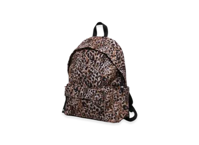 A BATHING APE Wild Leopard Pattern Daypack "Beige"