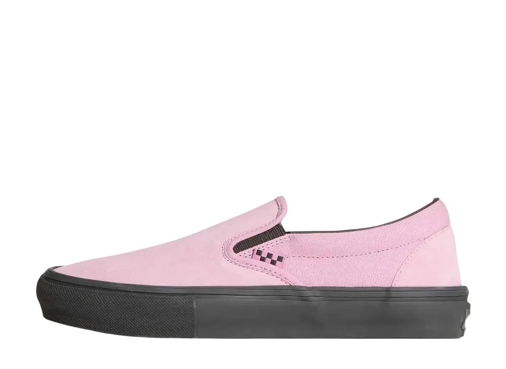 バンズ スケート スリッポン "ピンク/ブラック"