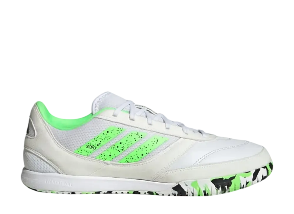 アディダス トップ サラ コンペティション2 インドア "クラウドホワイト/ライムバースト/コアブラック"