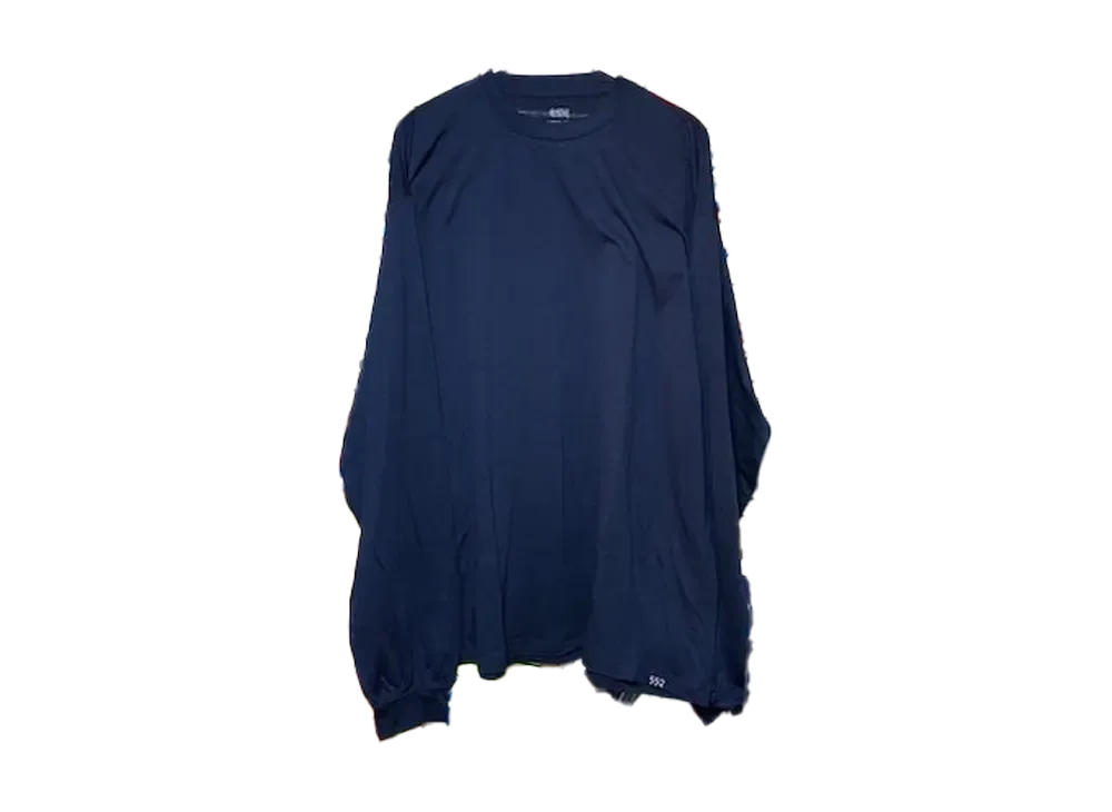 SSZ WOOLLABO Special Order Long Sleeve T-Shirt "Navy"