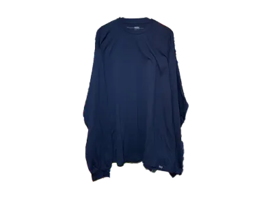 SSZ WOOLLABO Special Order Long Sleeve T-Shirt "Navy"