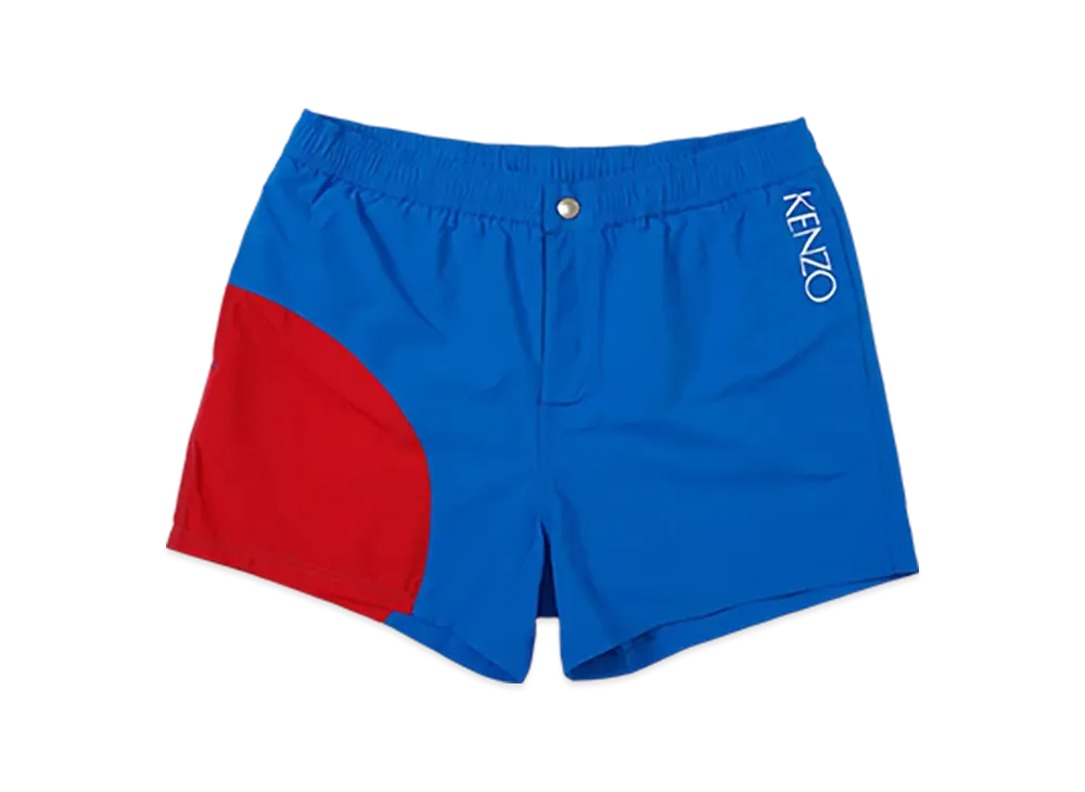 KENZO Swim Shorts "Blue/Red"