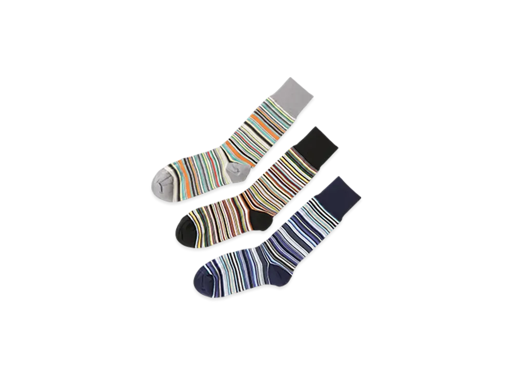 Paul Smith Men Sock 3 Pack "Multi"