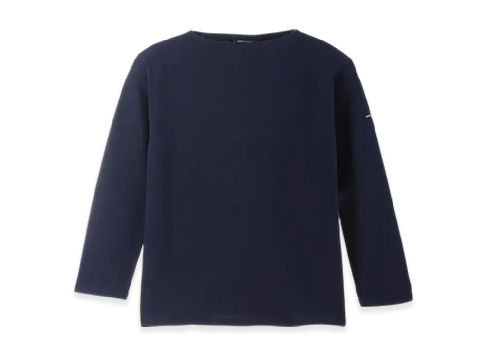 SAINT JAMES Boatneck Long Sleeve T-shirt Guildo "Marine"
