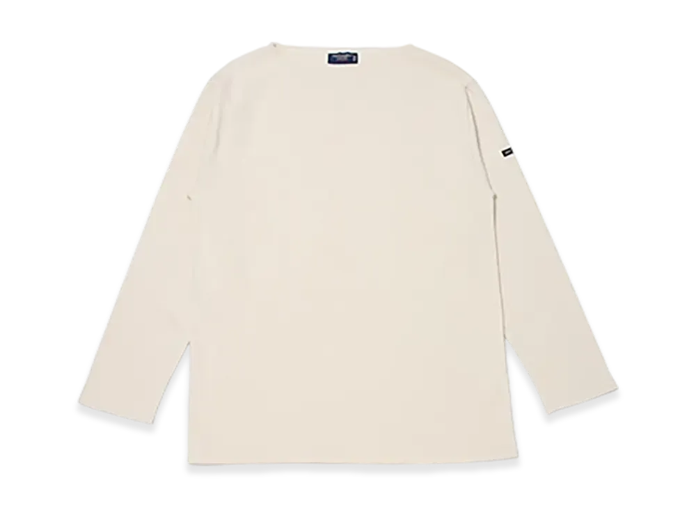 SAINT JAMES Boatneck Long Sleeve T-shirt Guildo "Ecru"