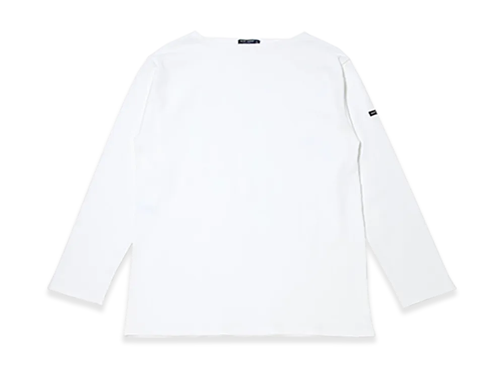 SAINT JAMES Boatneck Long Sleeve T-shirt Guildo "Neige"