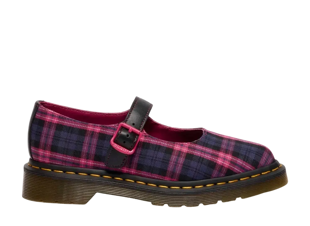 Dr.Martens Women's Elphie Mary Jane "Black/Pink Multi"