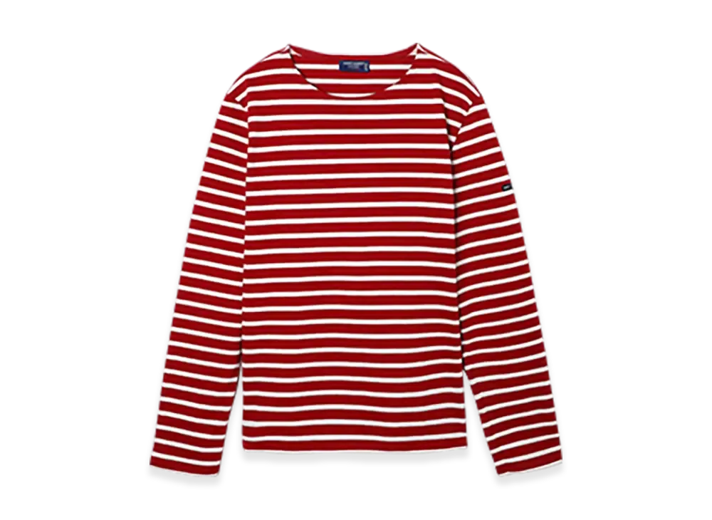 SAINT JAMES Long Sleeve T-shirt Meridien "Persan Ecru"