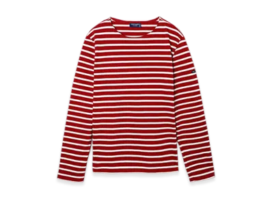SAINT JAMES Long Sleeve T-shirt Meridien "Persan Ecru"